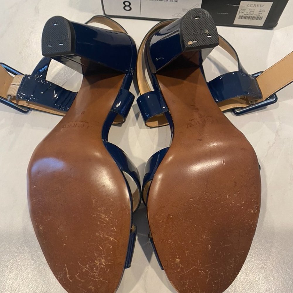 J. Crew Sydney Patent Sandals (Size 8) View 4